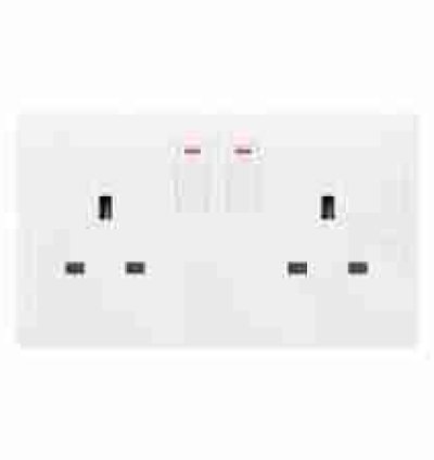Double Socket 13A