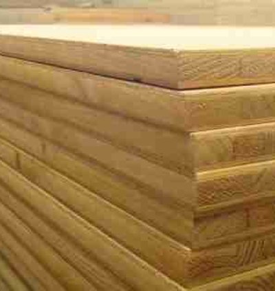 8ft x4ft x25mm Block board Veneer single side