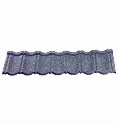 Tactile Stone Coated Steel Roofing Tile Classic Profile Gris Shade