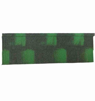 Tactile Stone Coated Steel Roofing Tile 2 Tone Shingle Profile ForestaVerde