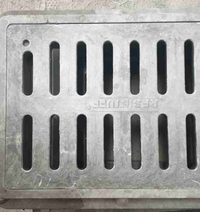 Composite Gully pot and Channel Grating 40 Tons 260 x 260