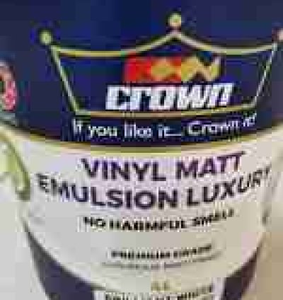 Crown vinyl Matt emulsion 20 Litres