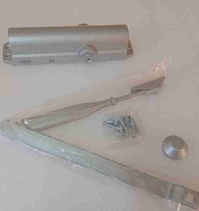 Union Door Closer Size 2/3/4 Silver