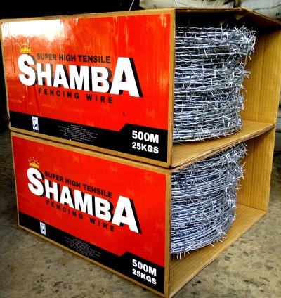 Shamba SUPER high tensile barbed wire